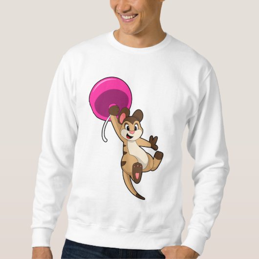 Meerkat met ballon trui (Voorkant)