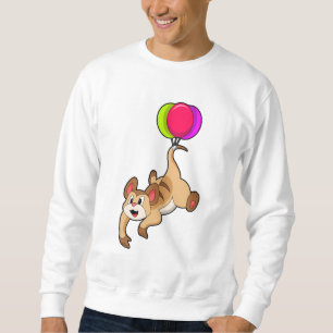 Meerkat met ballon trui
