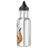 Meerkat met beker koffie waterfles (Rechts)