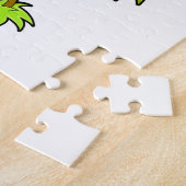 Meerkat met boom legpuzzel (Zijkant)