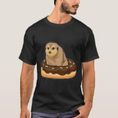 Meerkat met Donut T-shirt (Voorkant)