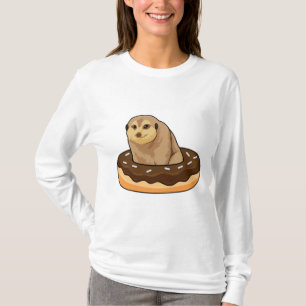 Meerkat met Donut T-shirt