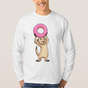 Meerkat met Donut T-shirt