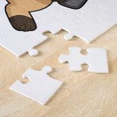 Meerkat met Dumbbell Legpuzzel (Zijkant)