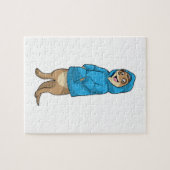 Meerkat met Hoodie Legpuzzel (Horizontaal)
