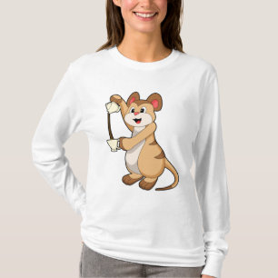 Meerkat met koffie en koffie.PNG T-shirt
