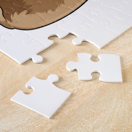 Meerkat met Muffin Legpuzzel (Zijkant)