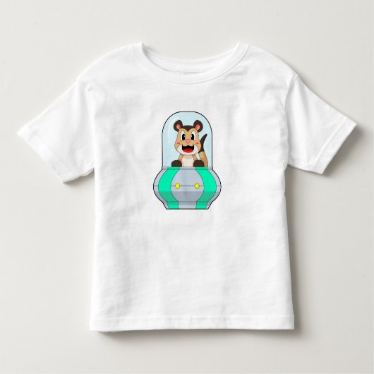 Meerkat met onderzeeër kinder shirts (Voorkant)