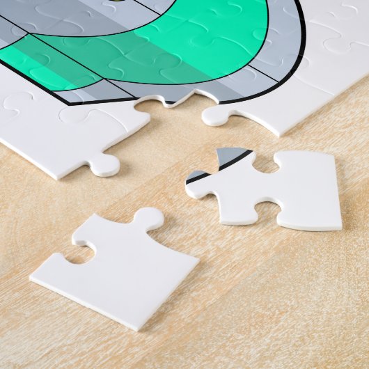 Meerkat met onderzeeër legpuzzel (Zijkant)