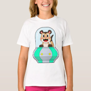 Meerkat met onderzeeër t-shirt