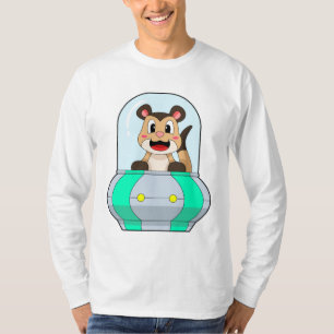 Meerkat met onderzeeër t-shirt