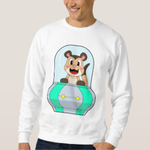 Meerkat met onderzeeër trui