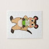 Meerkat met Ramen Legpuzzel (Horizontaal)