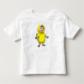 Meerkat met regenjas kinder shirts (Voorkant)