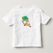Meerkat met Snail.PNG Kinder Shirts (Voorkant)