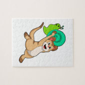 Meerkat met Snail.PNG Legpuzzel (Horizontaal)