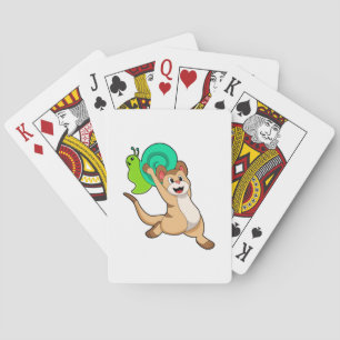 Meerkat met Snail.PNG Pokerkaarten