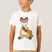 Meerkat met tas t-shirt (Voorkant)