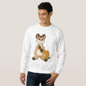 Meerkat met tas trui (Voorkant volledig)