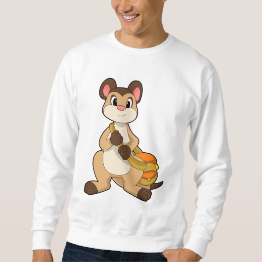 Meerkat met tas trui (Voorkant)