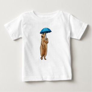 Meerkat met Umbrella