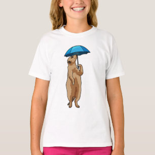 Meerkat met Umbrella T-shirt