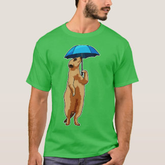 Meerkat met Umbrella T-shirt