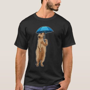 Meerkat met Umbrella T-shirt