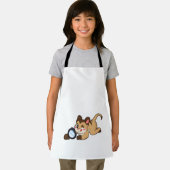 Meerkat met vergrootglas schort (Insitu)