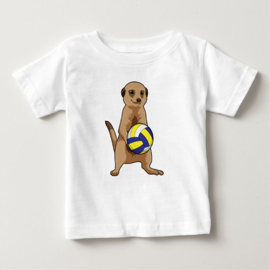 Meerkat met volleybal (Voorkant)