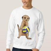 Meerkat met volleybal trui (Voorkant)