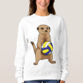 Meerkat met volleybal trui (Voorkant)