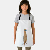 Meerkat met zonnebril schort (Insitu)