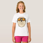 Meerkat met zonnebril t-shirt (Voorkant volledig)