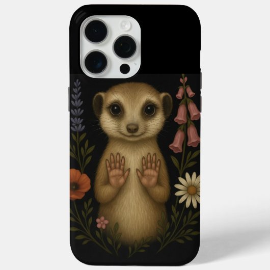 Meerkat Mobiele Telefoonhoes Case-Mate iPhone Case (Achterkant)
