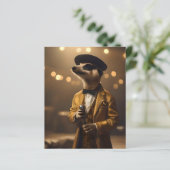 "Meerkat Moonlight: een croonerserenade"  (Staand voorkant)