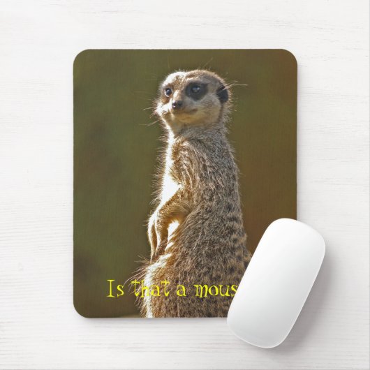Meerkat Mousepad c Muismat (Met muis)