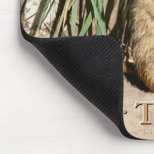 Meerkat Mousepad Muismat (Hoek)