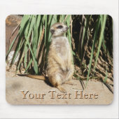 Meerkat Mousepad Muismat (Voorkant)