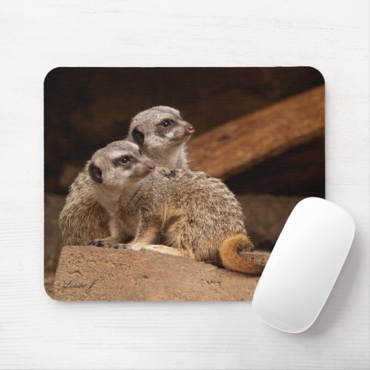 Meerkat Mousepad Muismat (Met muis)