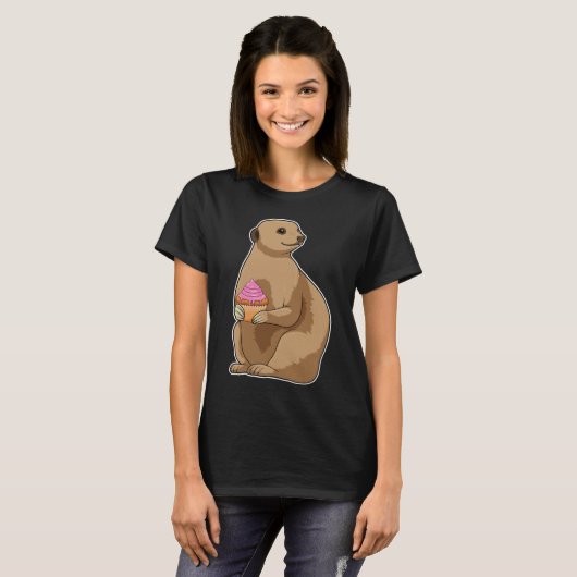 Meerkat Muffin T-shirt (Voorkant volledig)