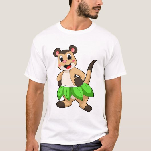 Meerkat op Ballet Dance T-shirt (Voorkant)