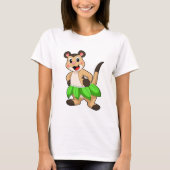 Meerkat op Ballet Dance T-shirt (Voorkant)