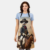 Meerkat op een paard: kan de enige vreemdeling zij schort (Gedragen)