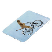 Meerkat op fiets 2 magneet (Linkerzijde)