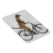 Meerkat op fiets magneet (Rechterzijde)