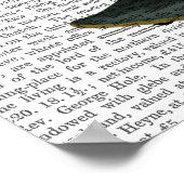 Meerkat op skateboard poster (Hoek)