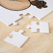 Meerkat op Yoga Meditation Legpuzzel (Zijkant)