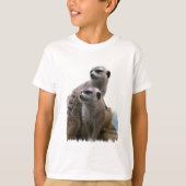 Meerkat Pair Kind T-Shirt (Voorkant)