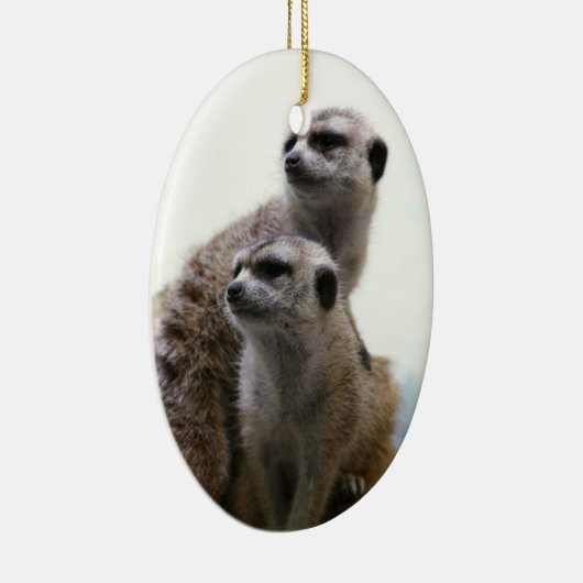 Meerkat Pair Ornament (Rechts)